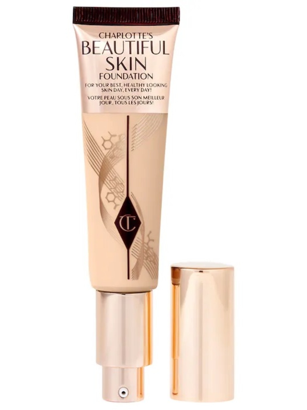 Charlotte Tilbury Beautiful Skin Medium Coverage Liquid Foundation, 5 Neutral